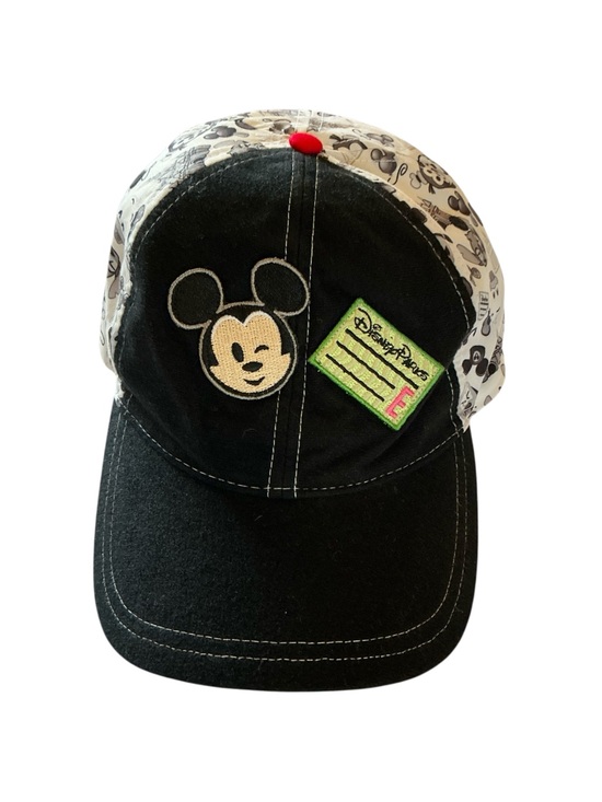 Disney Emoji Other - Disney Emoji Disney Parks Mickey Mouse Black & White Baseball Cap